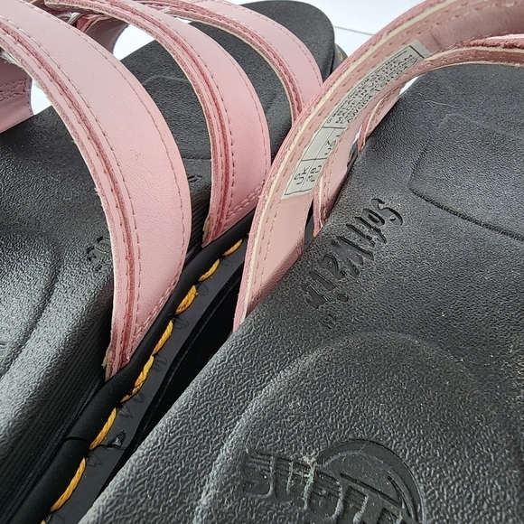 NWOT Dr. Martens Blaire Slide Platform Sandal Chalk Pink - Picture 9 of 12